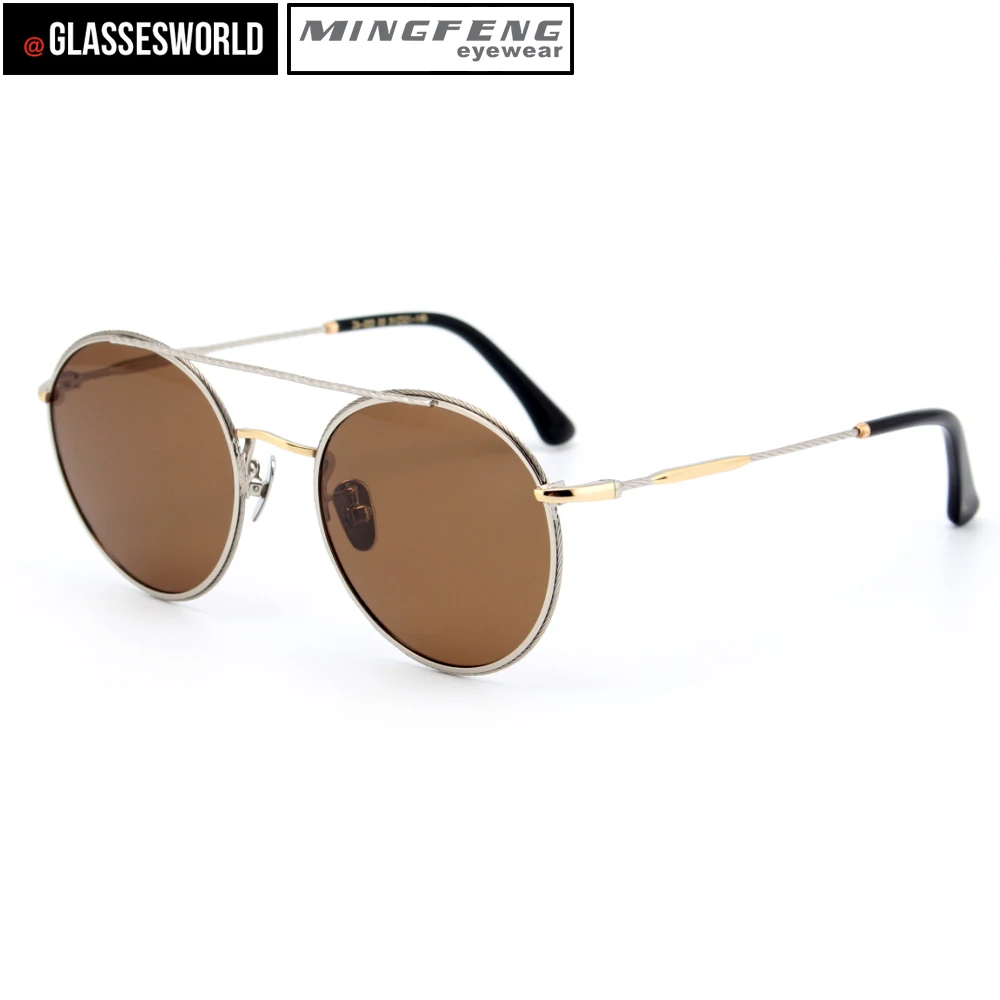 High quality round sunglasses UV400 polarized sun glasses M2578