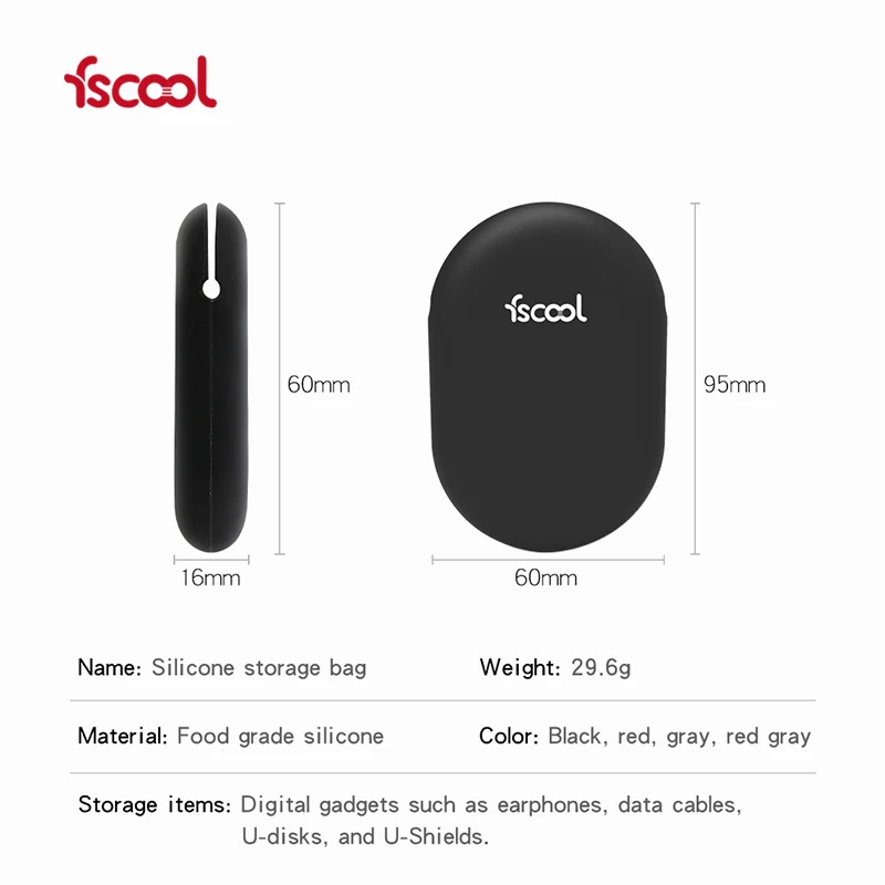 Силиконовый чехол для наушников на заказ, сумка для хранения наушников, Портативные водонепроницаемые мягкие футляры для наушников, ключей, монет, кабелей, чехлы
