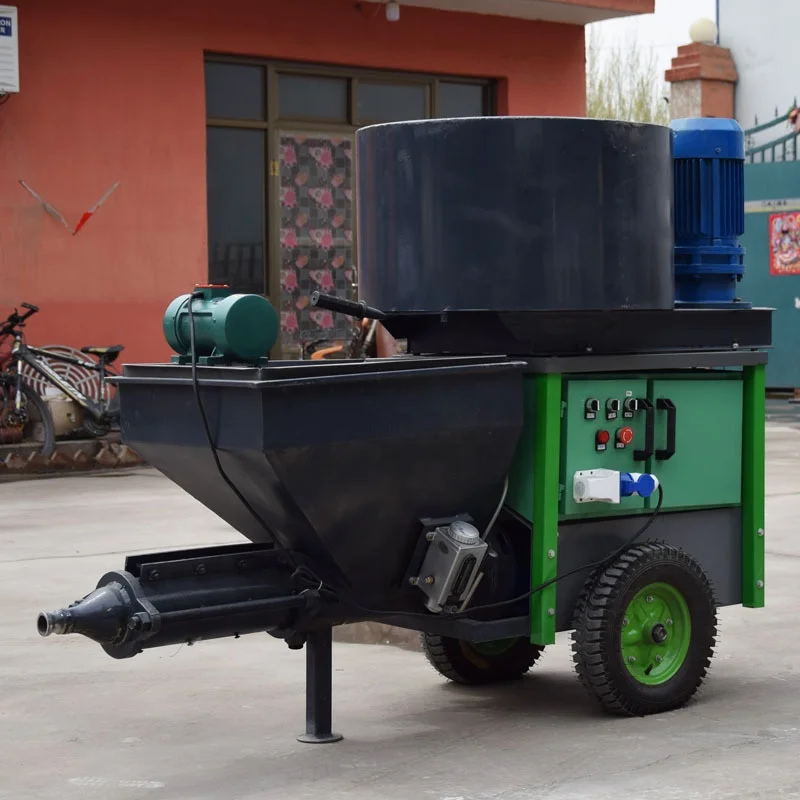 cement motar spraying spray machine