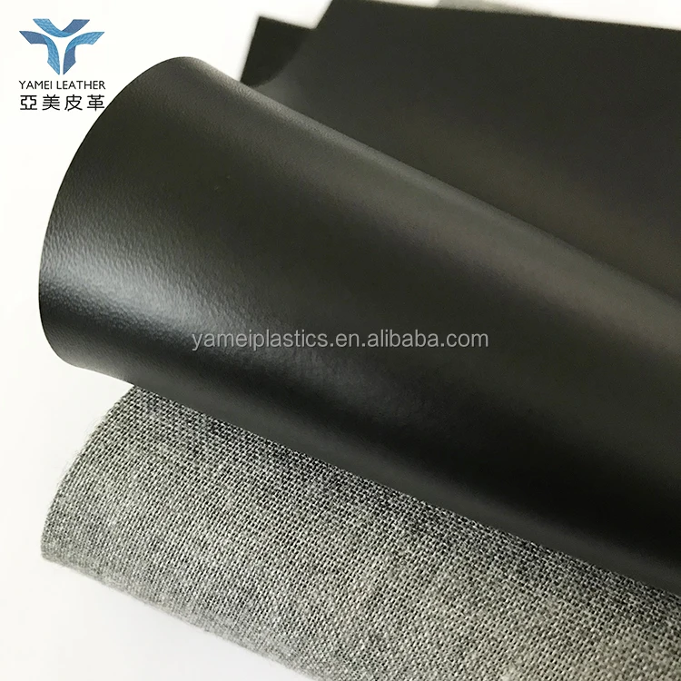 2.0mm footwear PVC fabric leather for men leather shoes