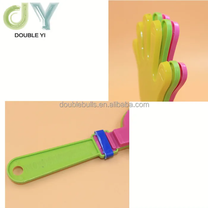 Eco-friendly Plastic Toys Hand Clappers / Sports Clap Hands