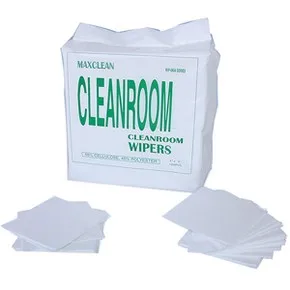 9*9 inches Max Clean Microfiber Cleanroom Wipes