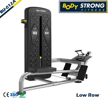 Chest press Hip Adduction Low Row commercial strength gym fitness equipment BU Series
