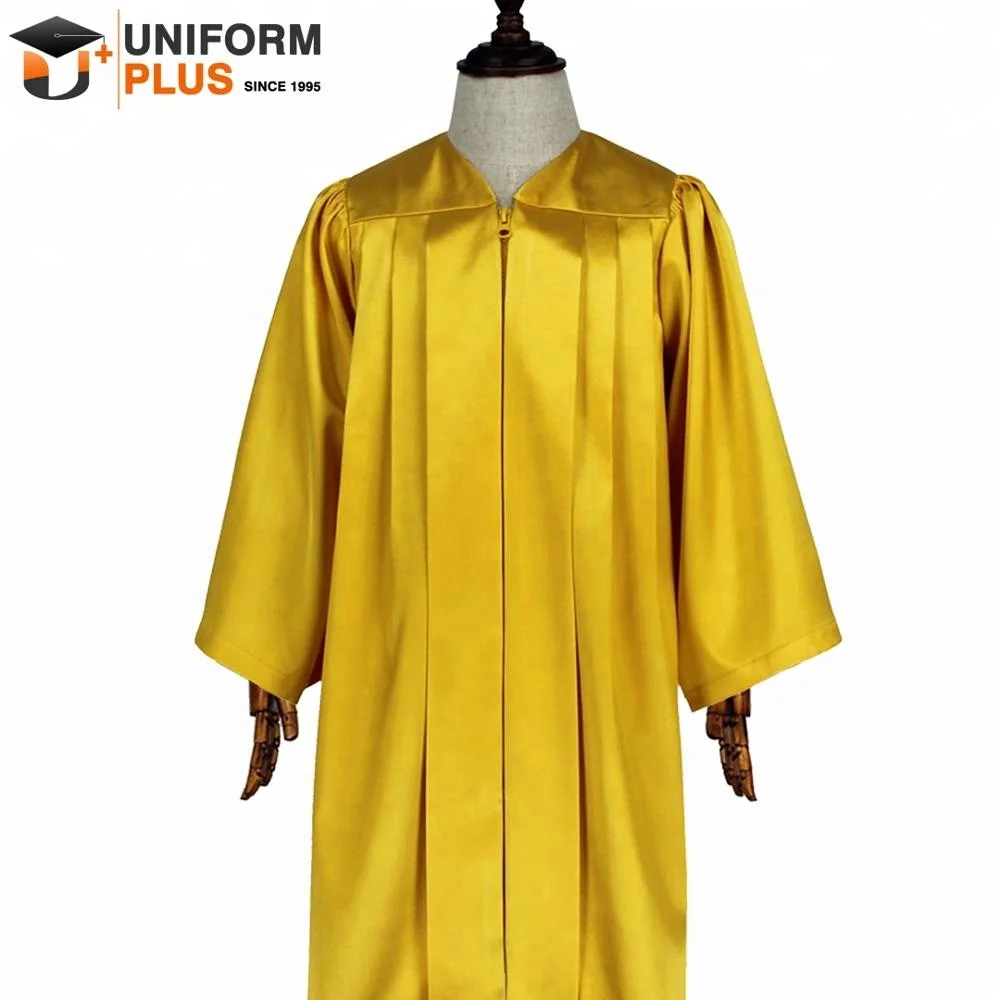 Оптовая продажа, золотые Детские платья на выпускной и хор-халаты