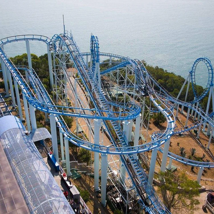 Beston Amusement Park Equipment Crazy Rides Small Roller Coaster