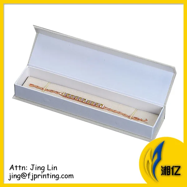 MOQ 500 custom logo printing magnet close high end coated ring bracelet necklas jewelry packaging paper box