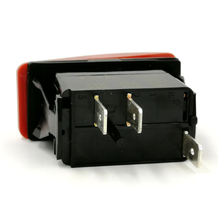 Universal 12V/24V LED Rocker Switch with Multi Protection  Ideal for Bus, Boat & Marine Applications