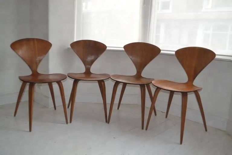 
Modern Restaurant Furniture Norman Cherner Dining Chair Plywood side chair 