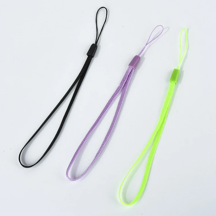 
High Quality Multicolor Nylon Mobile Phone Custom Promotional Lanyard 