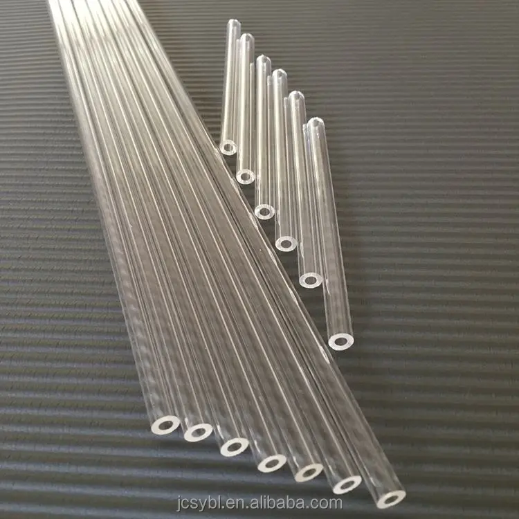 
Factory custom Excellent Quality frost heat resistant quartz glass tube for sale 