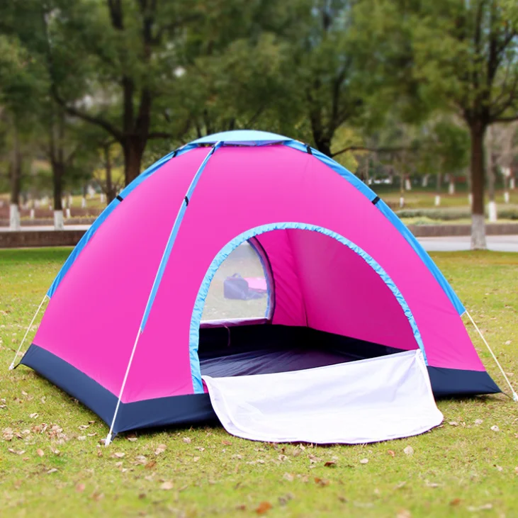 
3-4 Person waterproof family hiking automatic Camping tent 