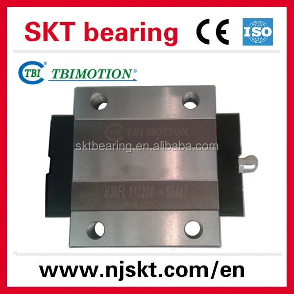 Original TRS25FS TBI linear guides for the Robotic Arm