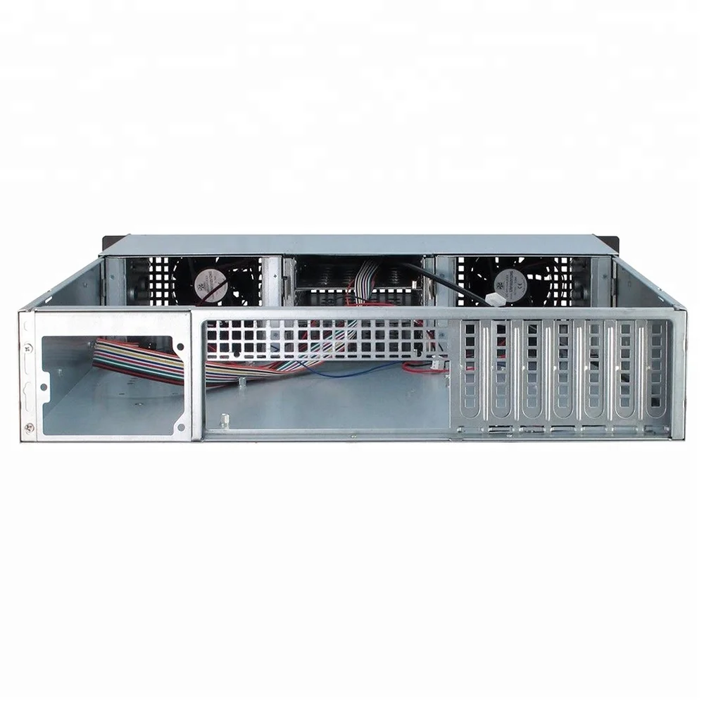 PC Computer Industrial Rack Mount Server Chassis Case 2U