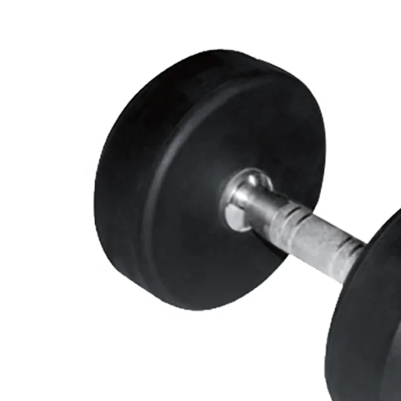 Newest Hot Selling Dome Rubber Weightlifting Dumbbells The Dumbbell Fitness