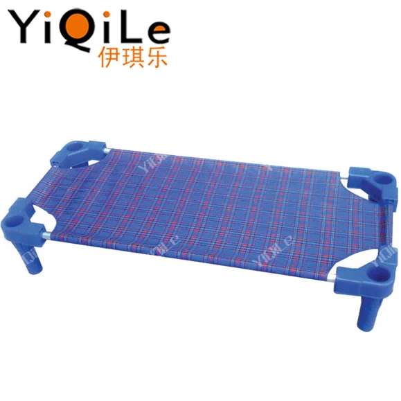Wholesale Foldable high quality cheap price plastic bed for kids in kindergarten