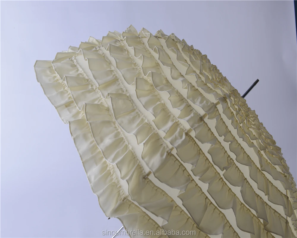 High Quality Princess Lace Lady Umbrella for Wedding 14S025