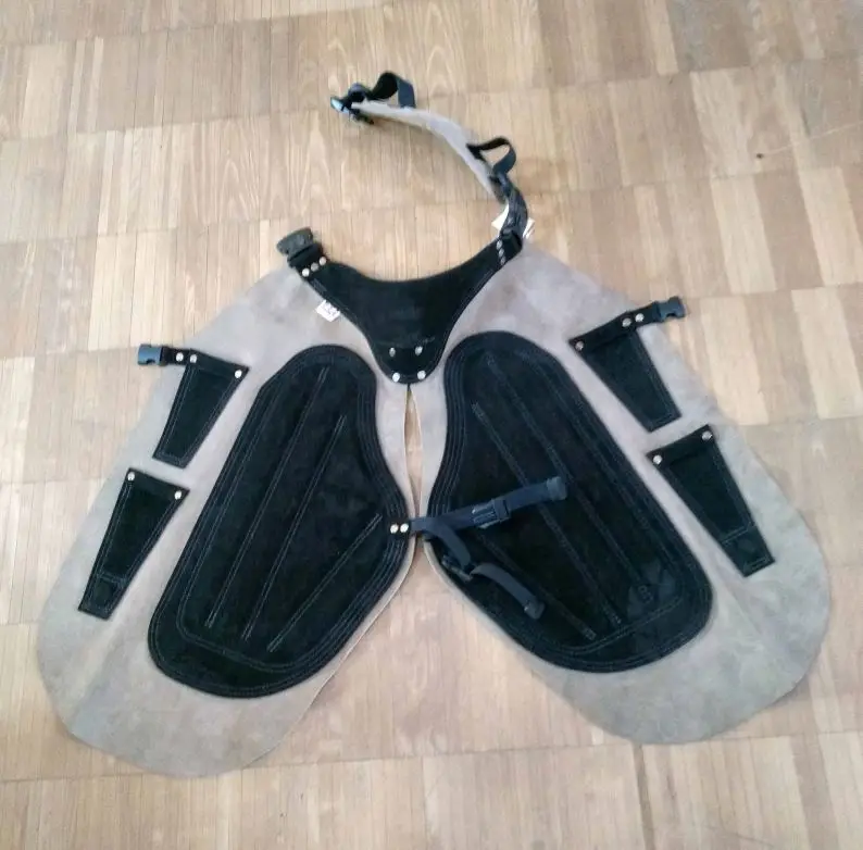 white horse saddle/all purpose saddle with genuine leather /brown all purpose saddle indian saddle Horse products Factory