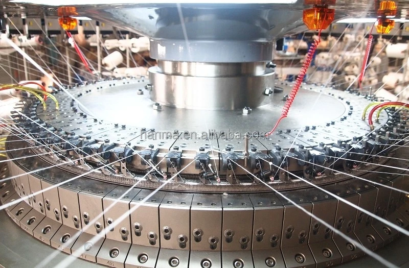 New product Computerized Double Jacquard Circular Knitting Machine, mattress fabric knitting machine