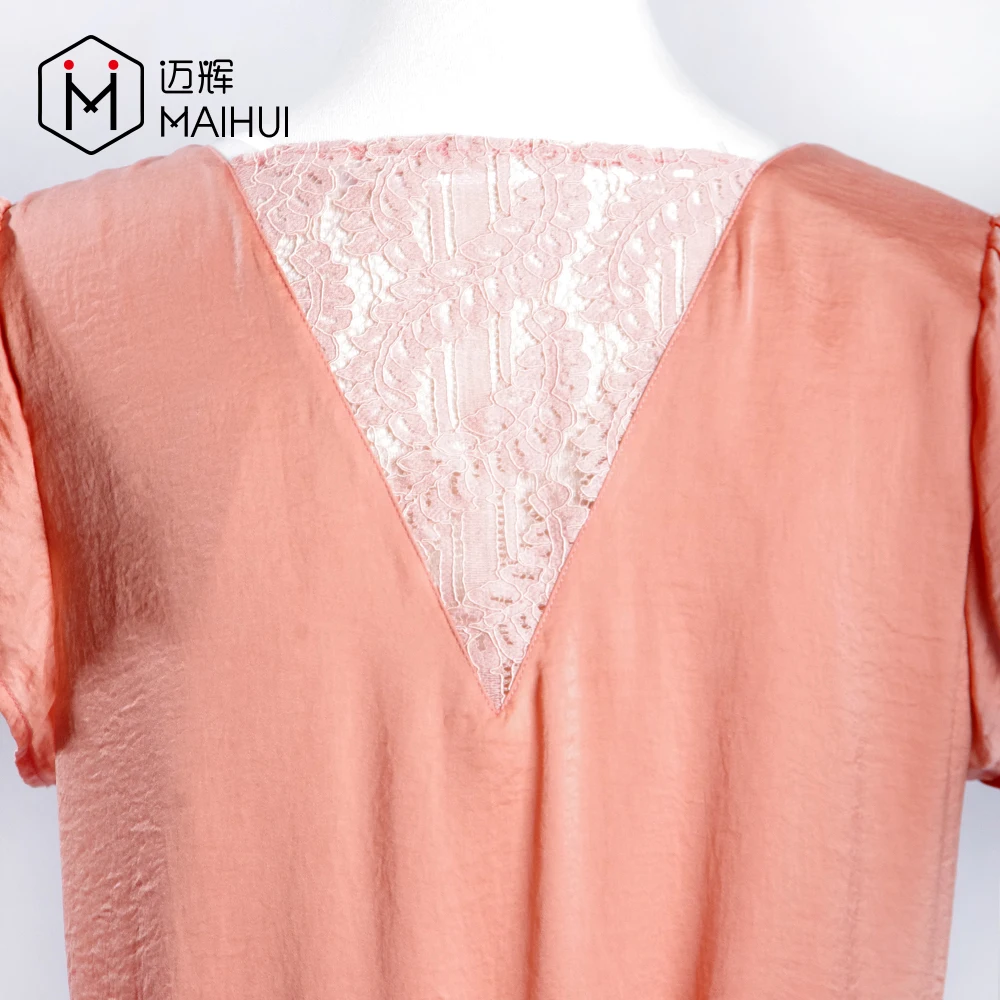 Made In China Women Long Dress Hangzhou Silk Soft Causal Dresses