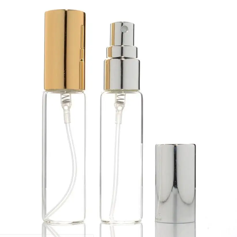 
Wholesale Perfume Blotter Holder 10 Ml Perfume Tester Bottle Perfume Jar With Sliver Electroplating Cap 
