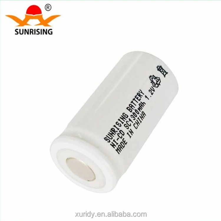 Ni-cd Sc 1300mah Rechargeable Battery 1.2V