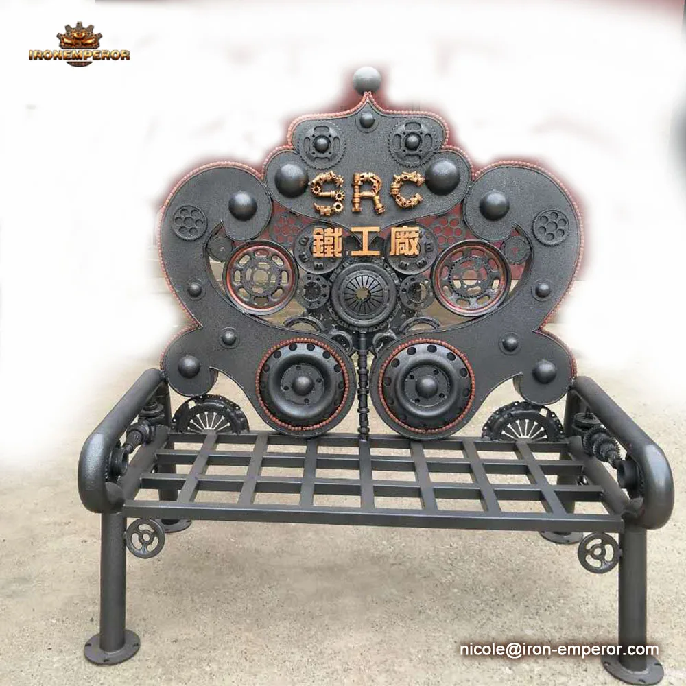 Лучшая цена оптовая современные промышленные винтажные столовая кафе ресторан-кафе бистро Утюг металлический стул