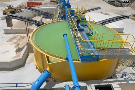 mining machinery gold mining thickener machine