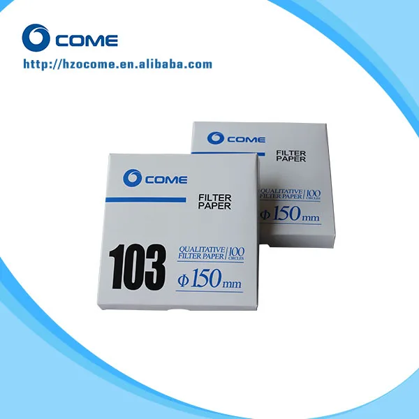 Ocome 125mm grade 1 qualitative laboratory filter paper