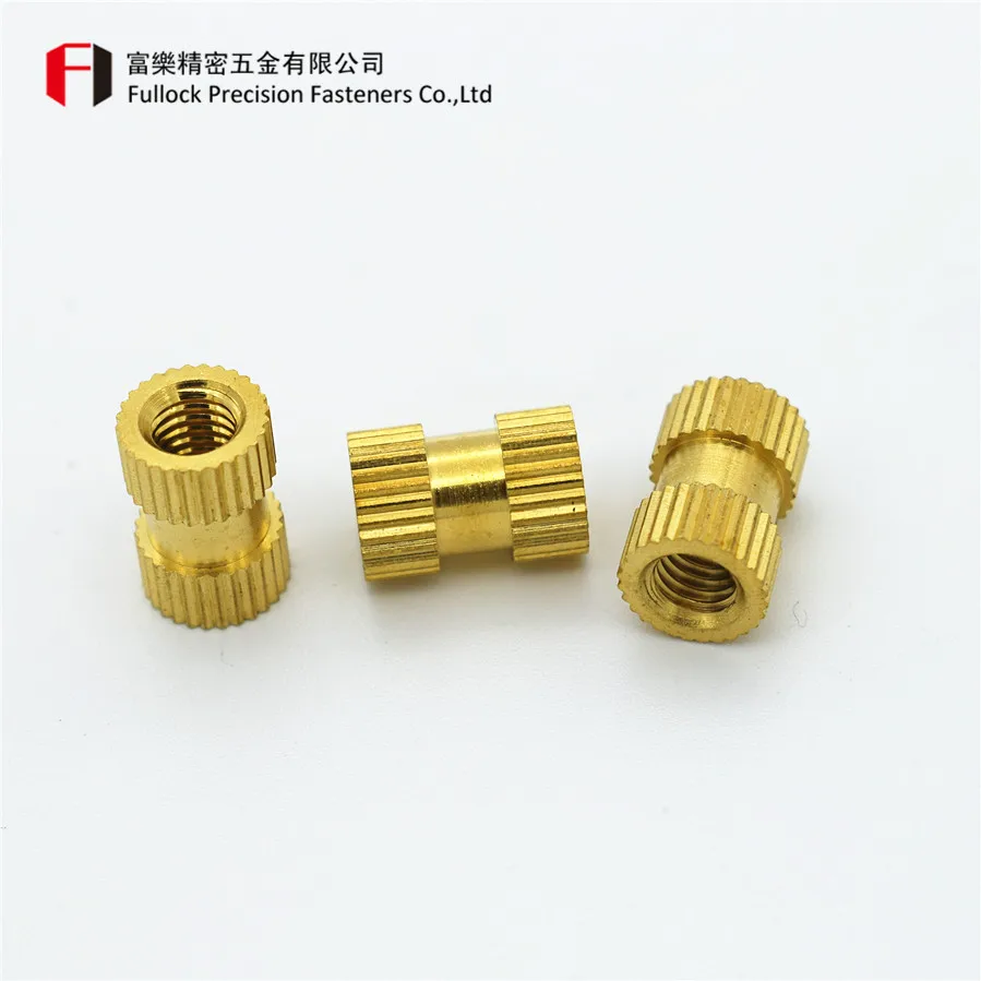 OEM standard plastic insert Brass nuts