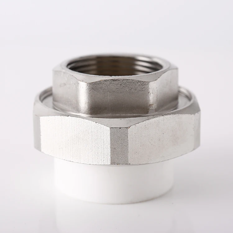 Union PPR pipe fittings Female adapter copper connector plumbing produced Compression Brass thread customizable