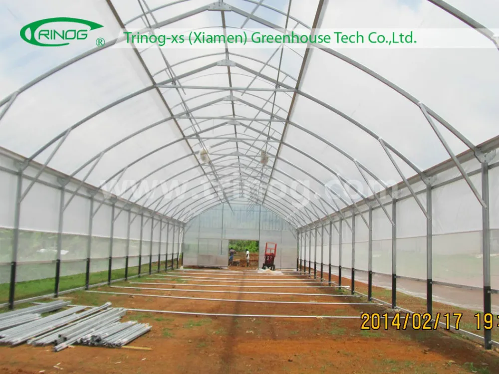 пленочные теплицы типа туннель