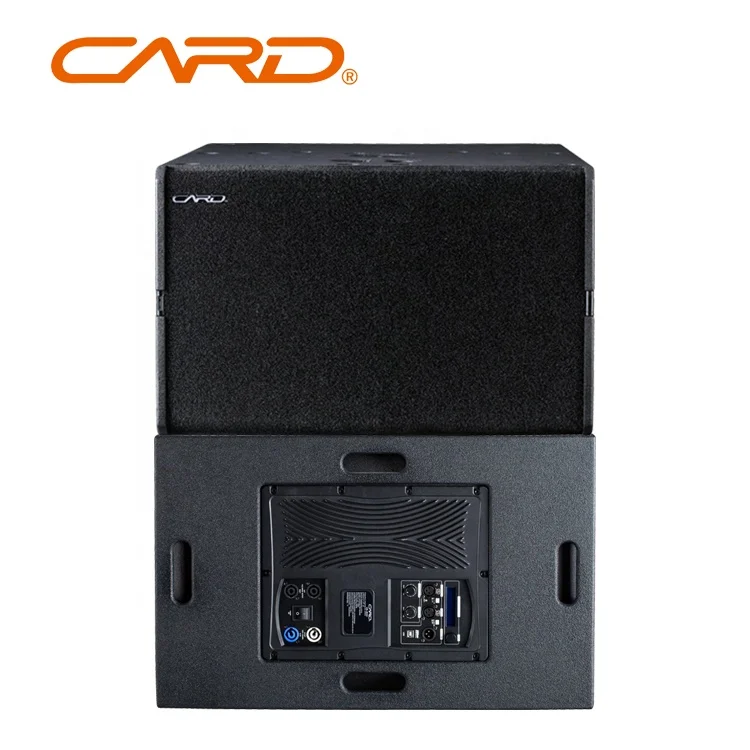 dual 15 inch 800 watt speaker line array stage bar outdoor performance sub bass active line array