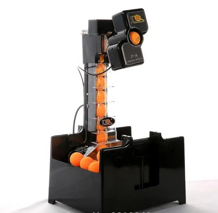 JT-A Table Tennis Robot Machine Automatic Ball Machine Practice Multifunctional Recycle Balls for 40+ 100 Balls