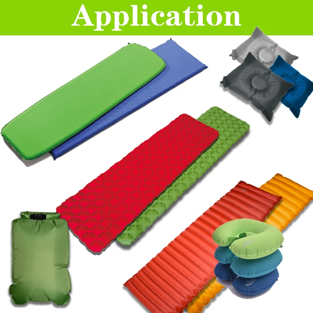 Ultra Lightweight Nylon Taffeta 40D TPU Coating Fabric Waterproof Airbag Fabric Airtigh