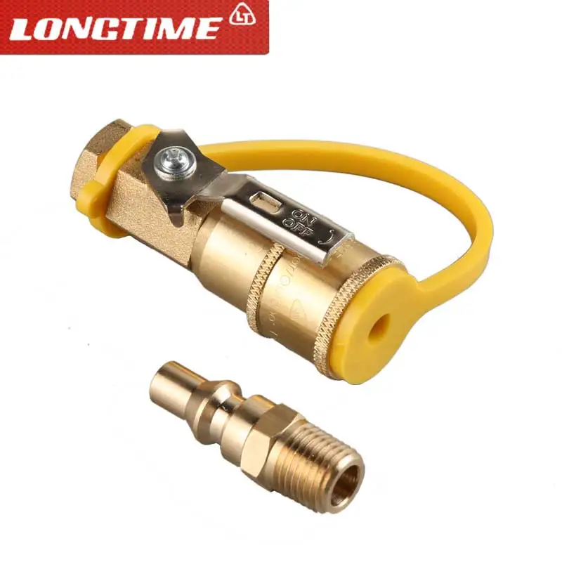 
Natural gas Propane female and male quick coupler set 