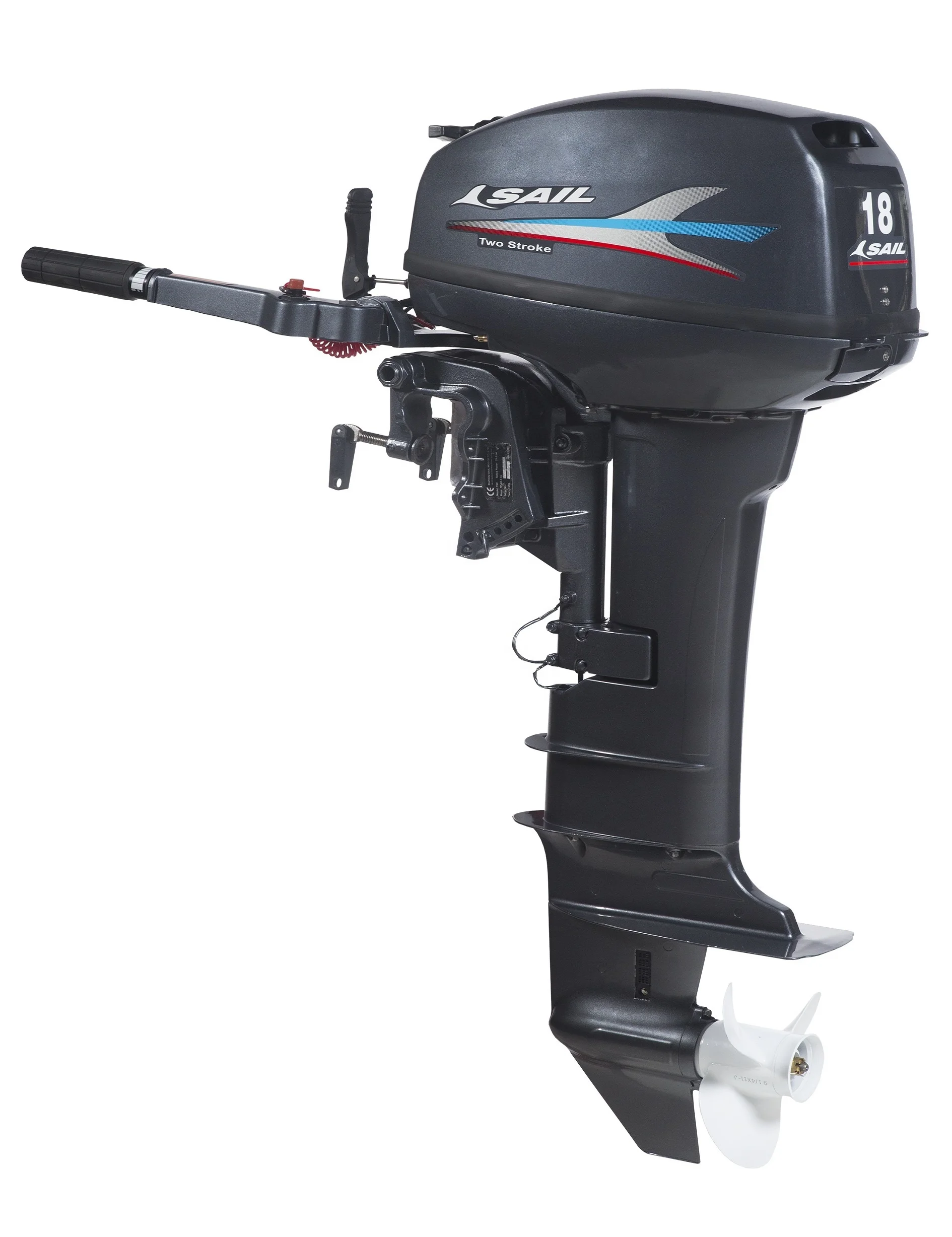 SAIL 2 stroke 18hp outboard motor / outboard engine / boat engine