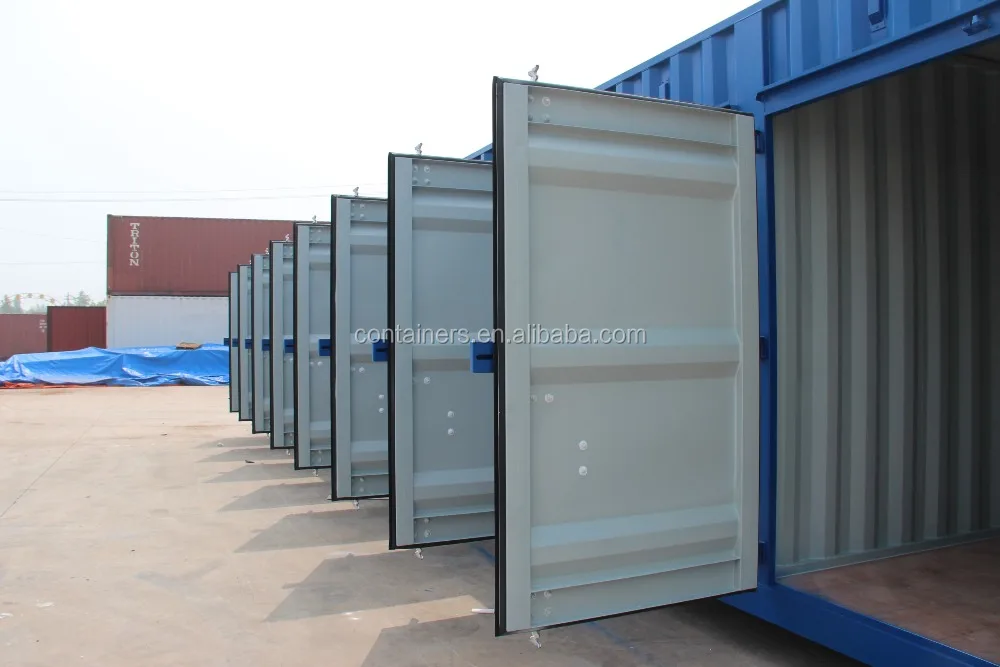 8 compartments 40hq self storage container