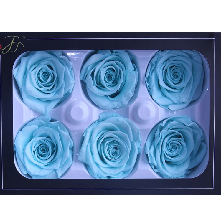 
5-6 cm Preserved flower Roses Head Eternal natural Rose Flower head for Wedding decoration 