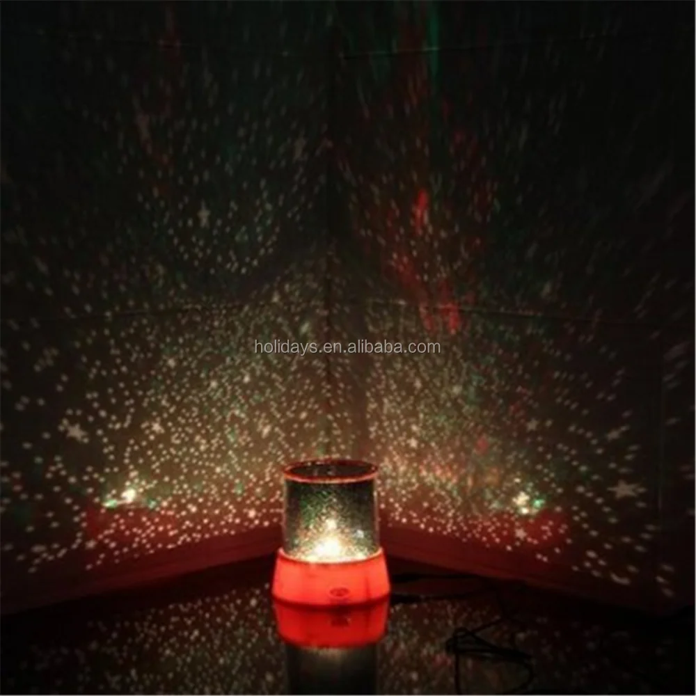 Phonecase Amazing Romantic Pink LED Night Light Projector Lamp, Colorful Star Master Light, Bedside Lights (with USB Cable)