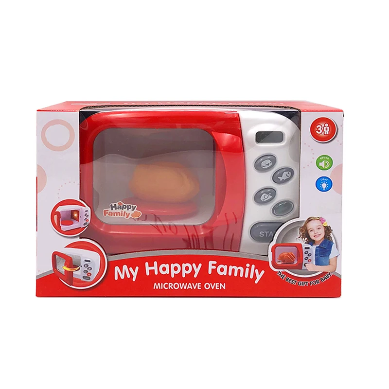 Electric Plastic Mini Role Play House Other Pretend Play Preschool Mini Kitchen Toys Real Cooking Set for Kids
