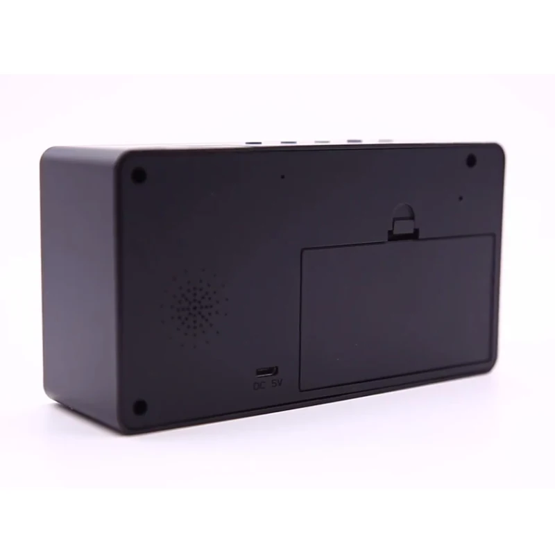 
Howell Tuya Smart Life Spy Hidden Camera Clock With Intercom NZ01 1080P Table Office Home Use Wifi Clock Hidden Camera 