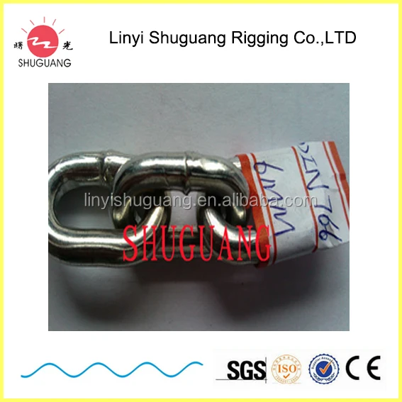 Завод питания DIN766 оцинкованная морской якорь цепочка