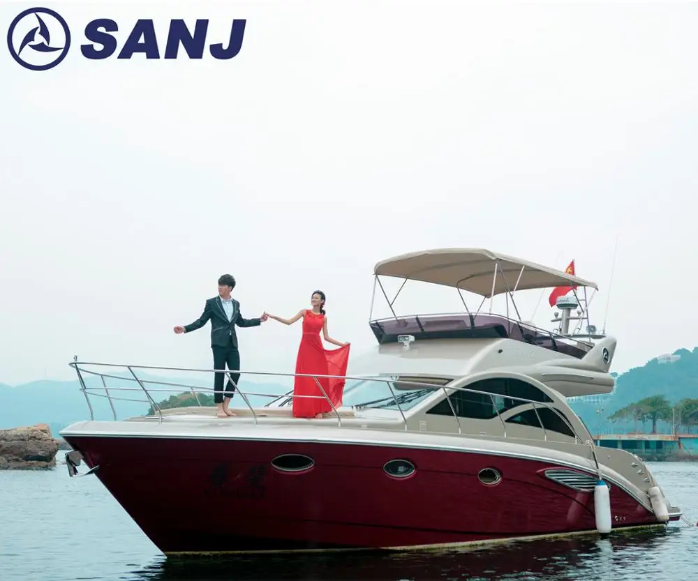 Chinese 2018 New and Fashion Yacht SJF45 with Two Inboard Engines