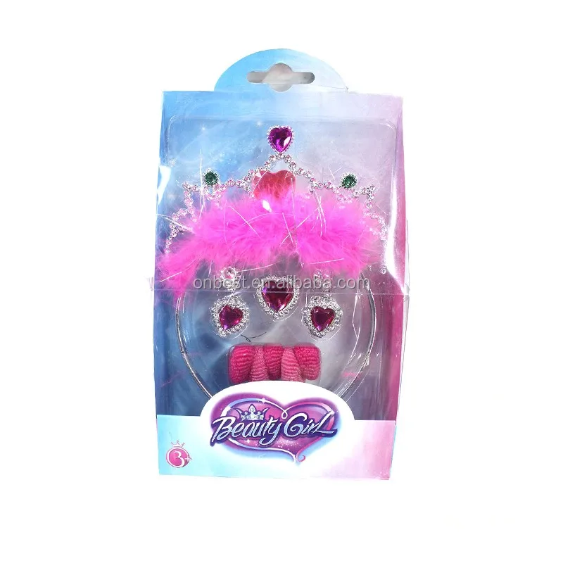 Onbest high quality princess gifts box for girls beautiful plastic jewellery sets