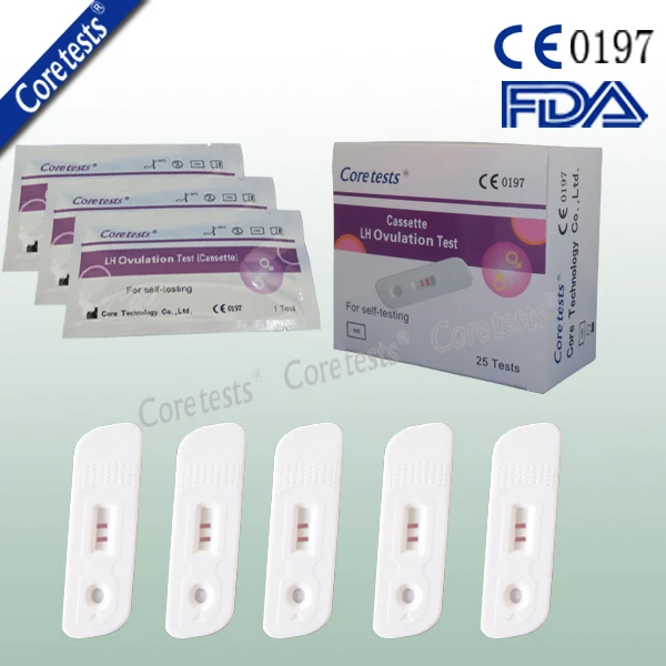 Rapid Device Serum Colloidal Gold Urine Test High Accuracy Lh Ovulation Midstream