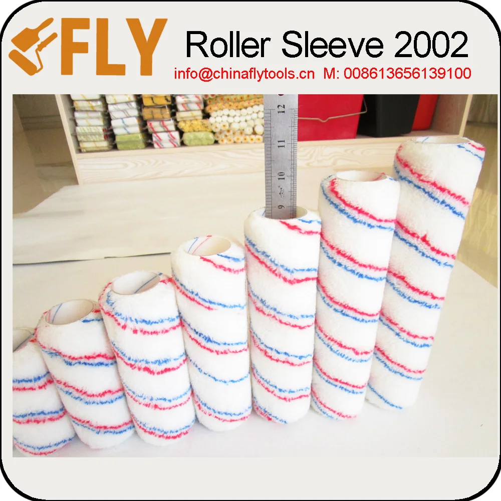 high quality double strip industrial paint roller brush cover