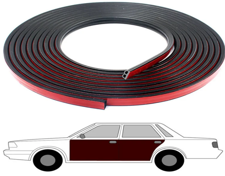 
Universal B Pad Car Door Window Strip Trim Rubber Weather Strip 