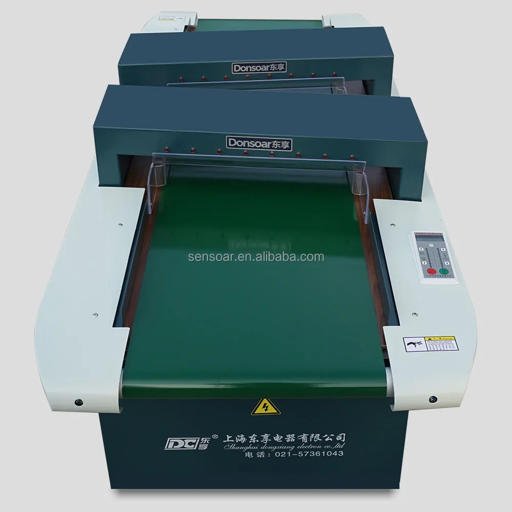 
High Quality Double Sensors Conveyor Needle Metal Detector with Competitive Price 