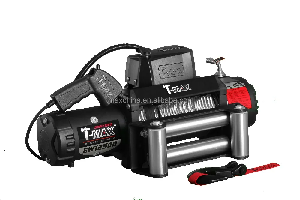 Т-max X-power внедорожная лебедка фунтов электрическая с проволочным