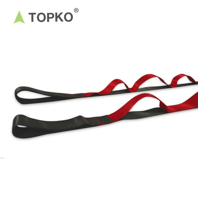 Ремень для йоги из полиэстера TOPKO от производителя с торговой гарантией